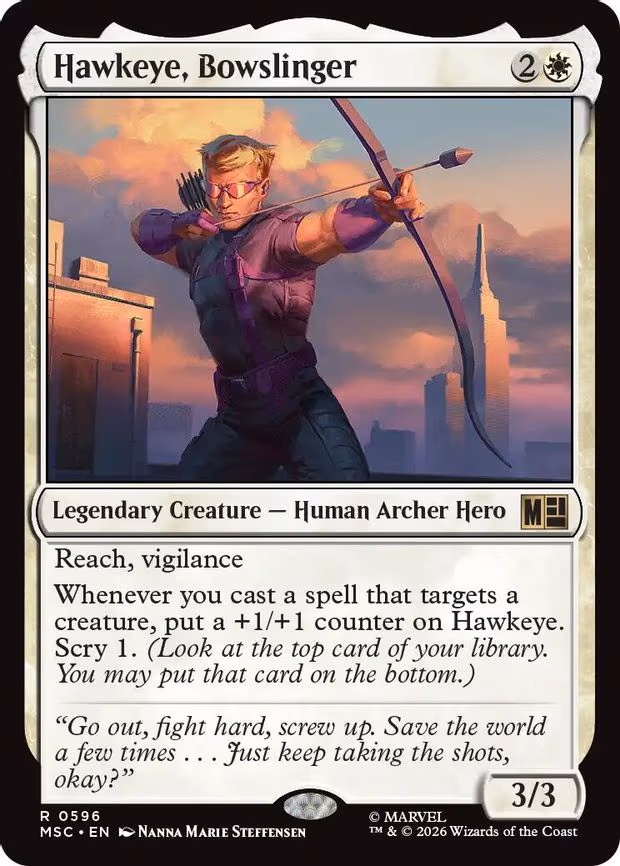 Hawkeye, Bowslinger - R (596)