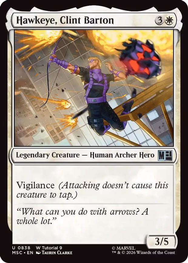 Hawkeye, Clint Barton - U (838)