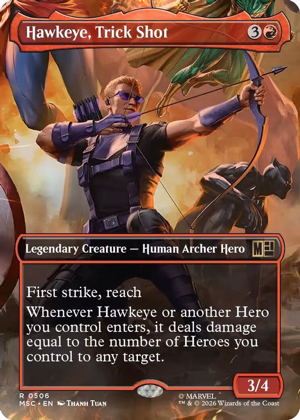 Hawkeye, Trick Shot - R (506)