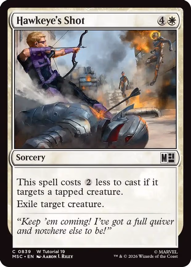 Hawkeye's Shot - C (839)