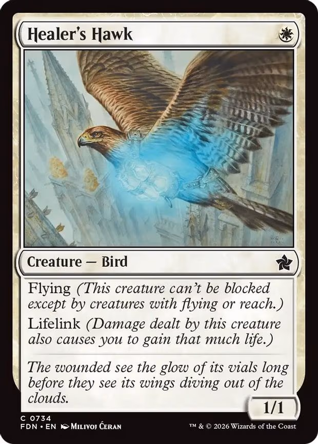 Healer's Hawk - C (734)