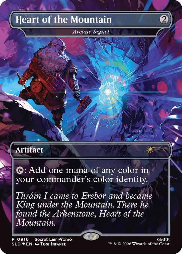 Heart of the Mountain - Arcane Signet - P (916)