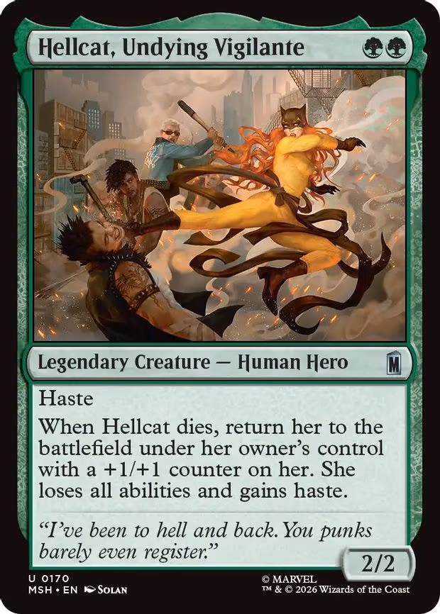 Hellcat, Undying Vigilante