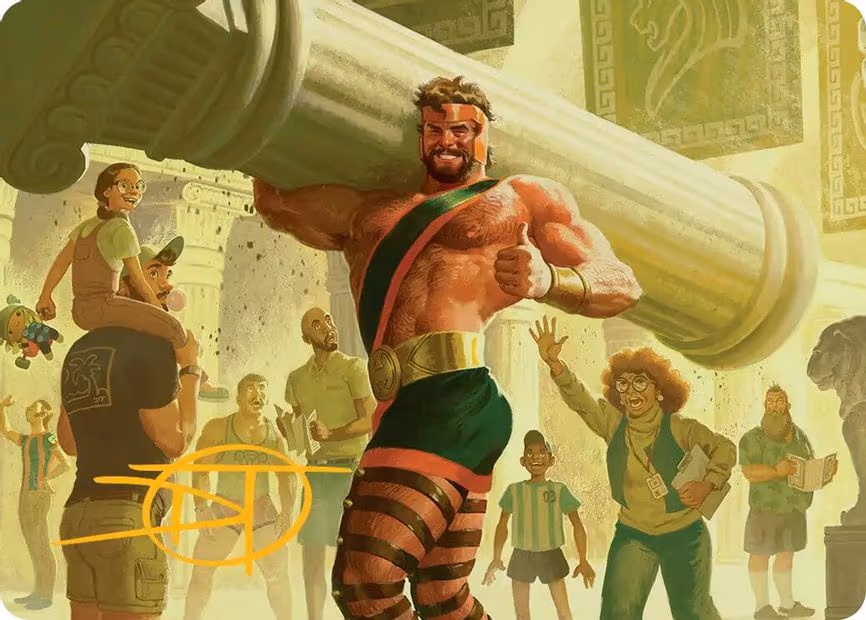 Hercules, Prince of Power Art Card - S (13)