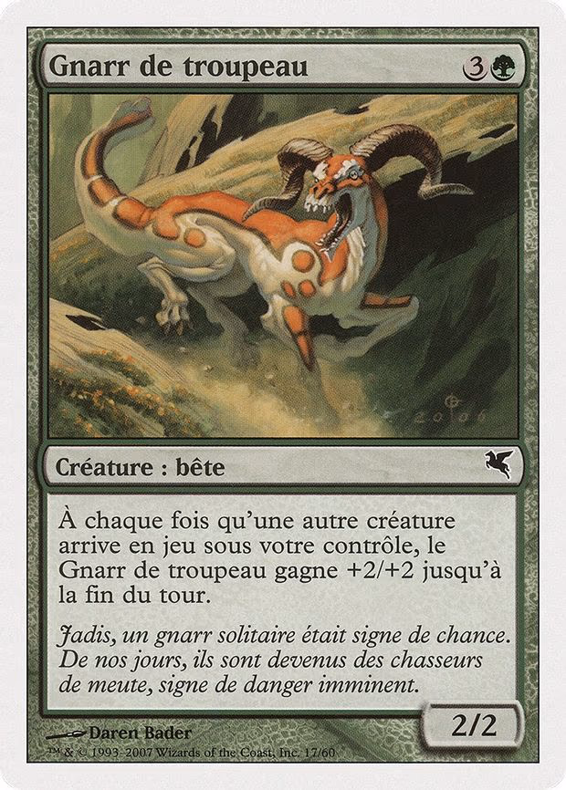 Herd Gnarr (French) - "Gnarr de troupeau" - C (J17)