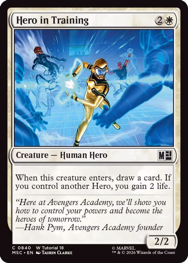 Hero in Training - C (840)