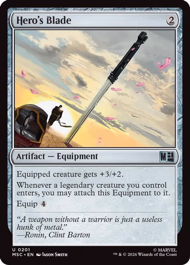 Hero's Blade - U (201)