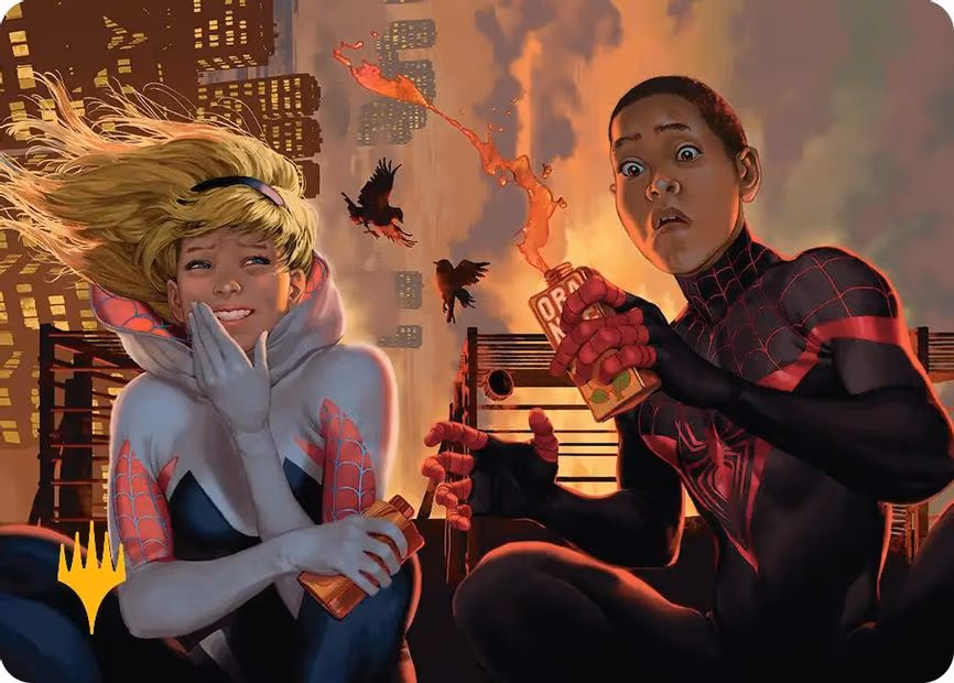 Heroes' Hangout Art Card
