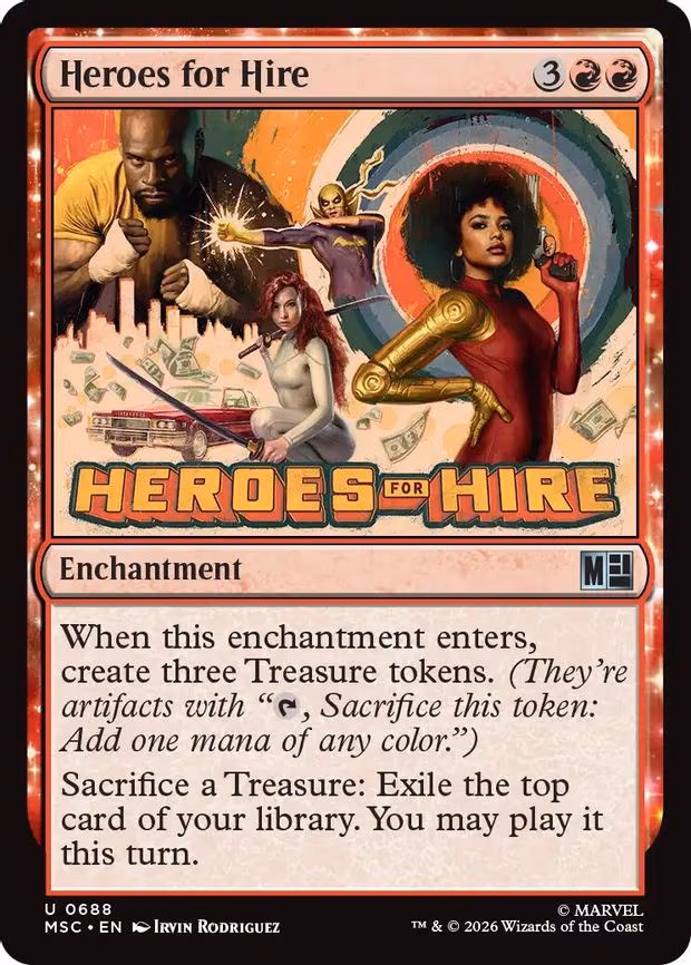 Heroes for Hire - U (688)