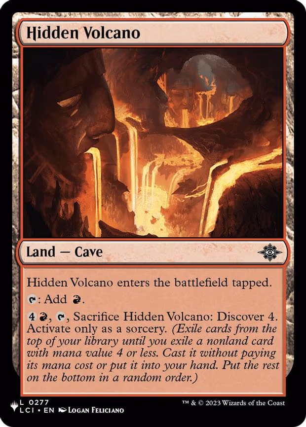 Hidden Volcano - L (277)