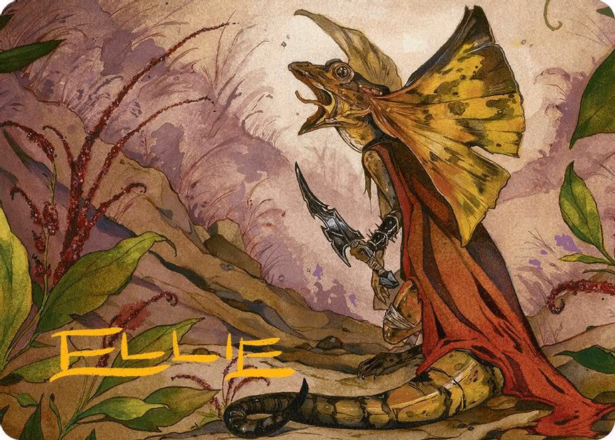 Hired Claw Art Card