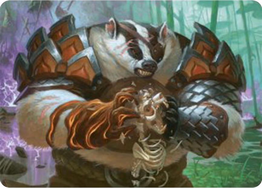 Hugs, Grisly Guardian Art Card
