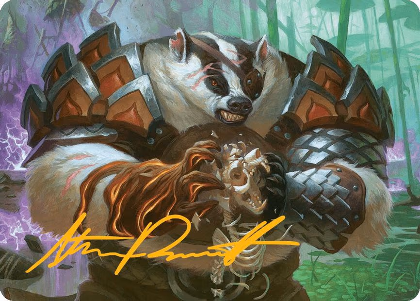 Hugs, Grisly Guardian Art Card