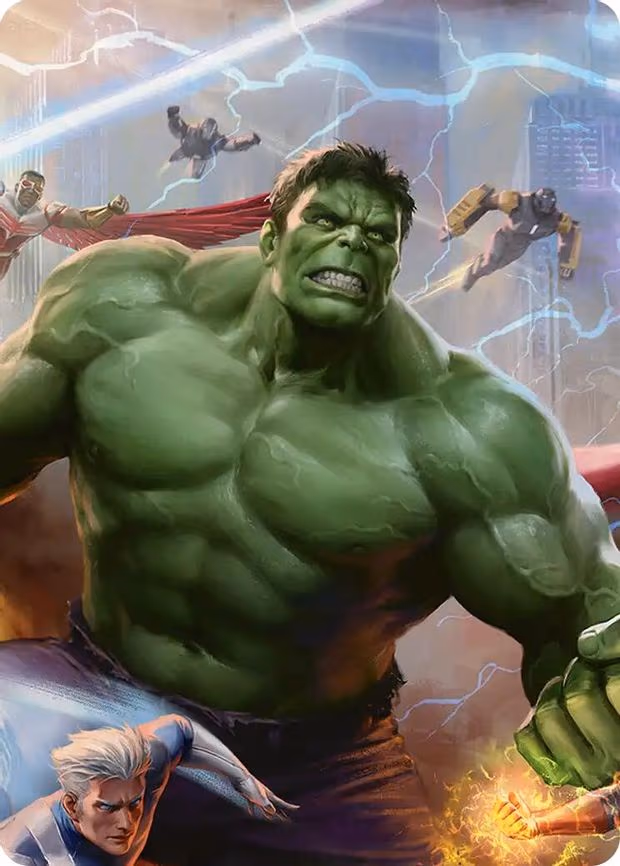 Hulk, Always Angry Art Card - S (2)