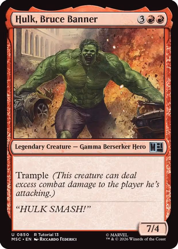 Hulk, Bruce Banner - U (850)