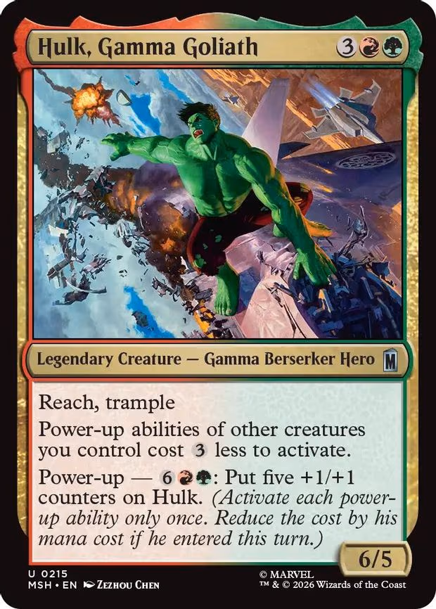 Hulk, Gamma Goliath - U (215)