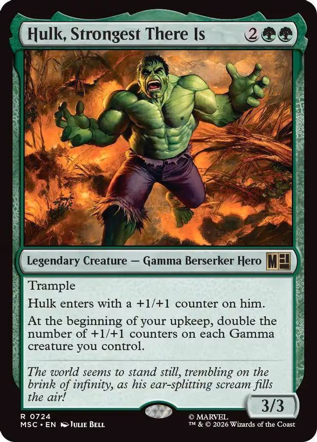 Hulk, Strongest There Is - R (724)
