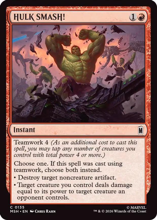 HULK SMASH! - C (135)