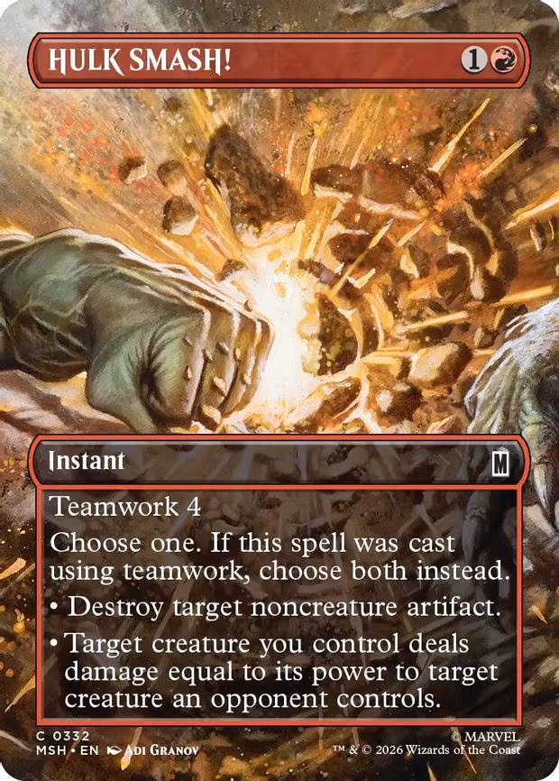 HULK SMASH! - C (332)