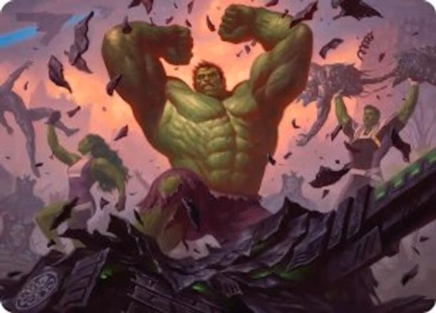 HULK SMASH! Art Card - S (10)
