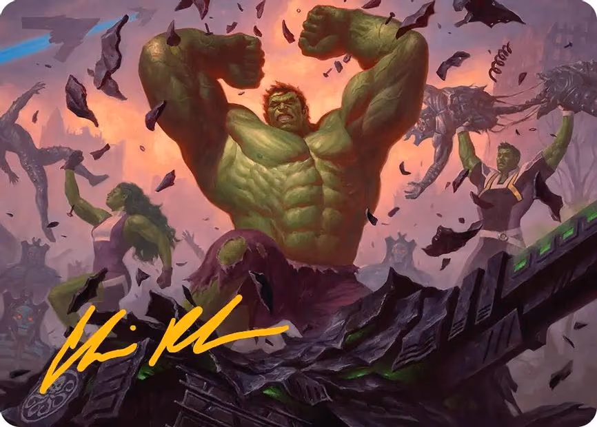HULK SMASH! Art Card - S (10)