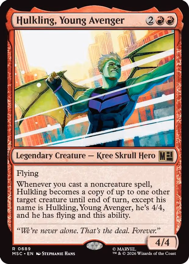 Hulkling, Young Avenger - R (689)