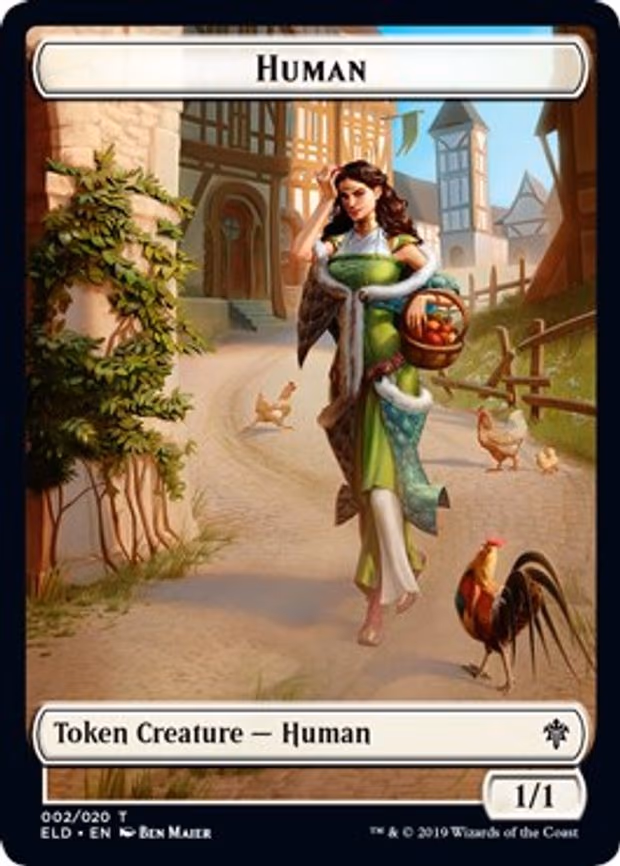 Human 002 (ELD) // Human 002 (ELD) Double-Sided Token - T (2)