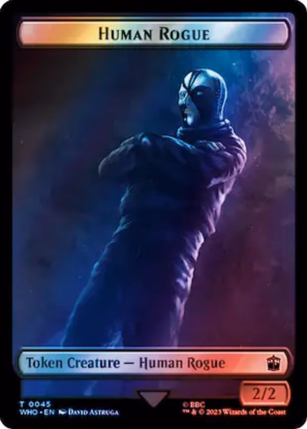 Human Rogue // Cyberman Double-Sided Token