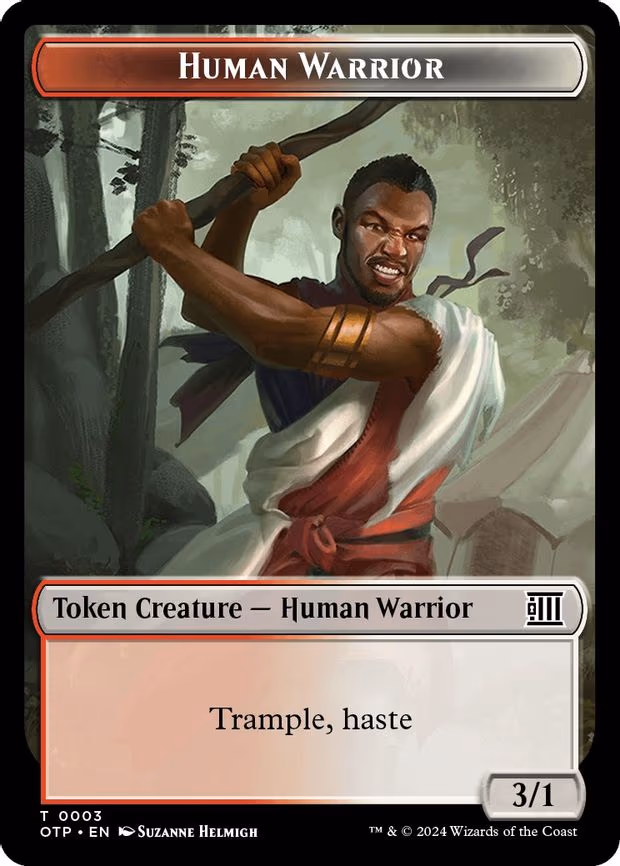 Human Warrior Token