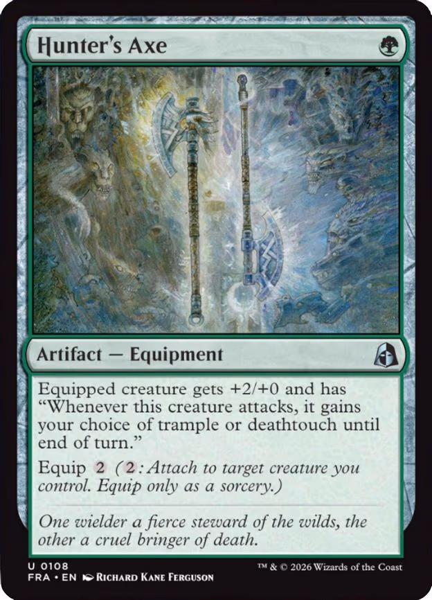 Hunter's Axe - U (108)