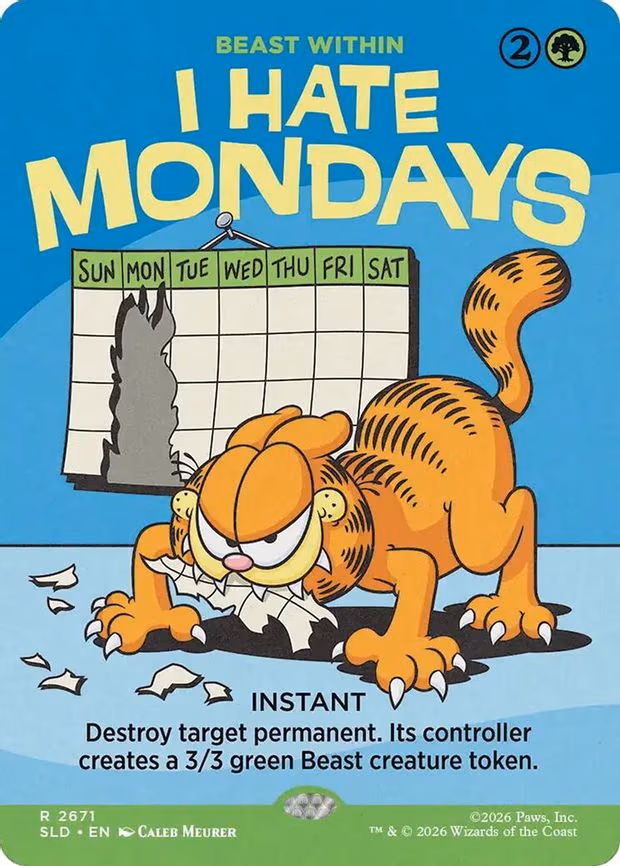 I Hate Mondays - Beast Within - R (2671)