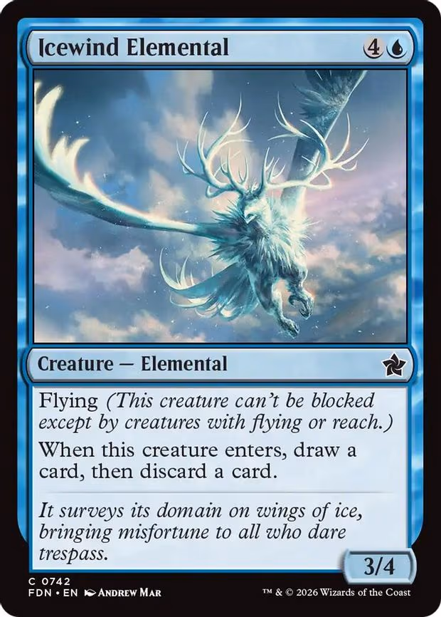 Icewind Elemental - C (742)