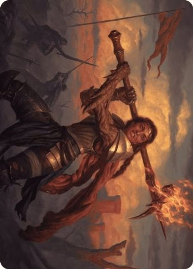 Imodane, the Pyrohammer Art Card
