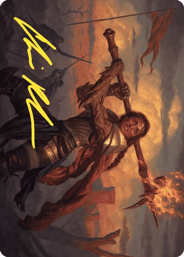 Imodane, the Pyrohammer Art Card