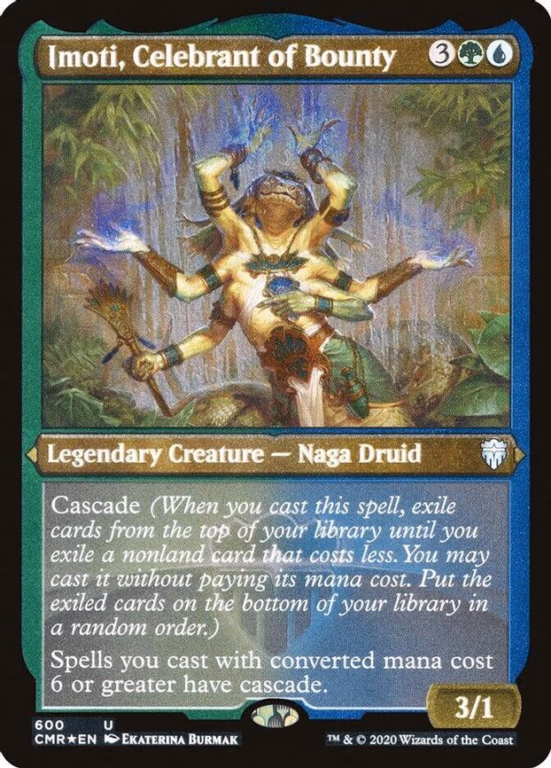 Imoti, Celebrant of Bounty