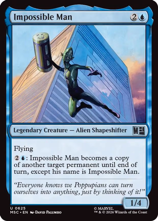 Impossible Man - U (625)