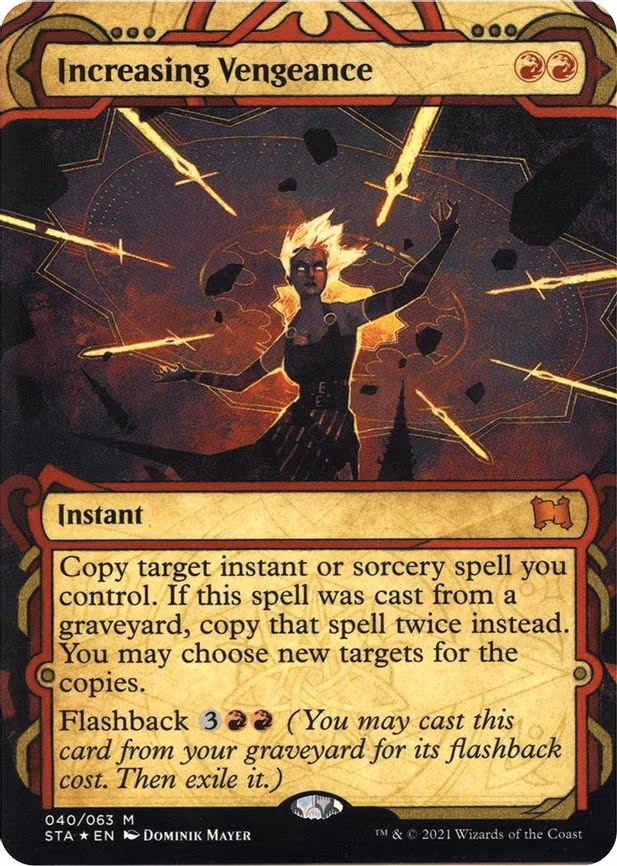 Increasing Vengeance