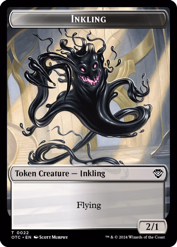 Inkling // Treasure Double-Sided Token