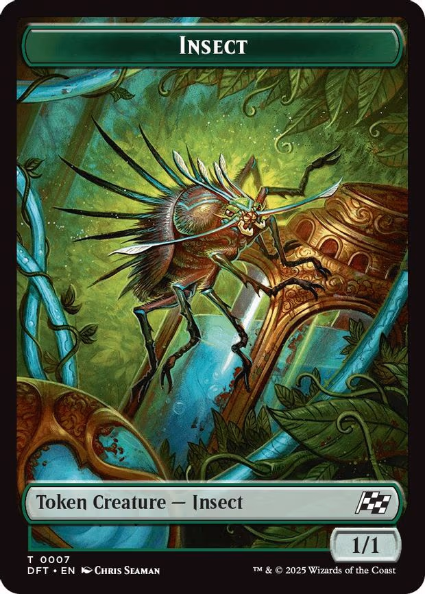 Insect // Elephant Double-Sided Token - T (7 // 6)