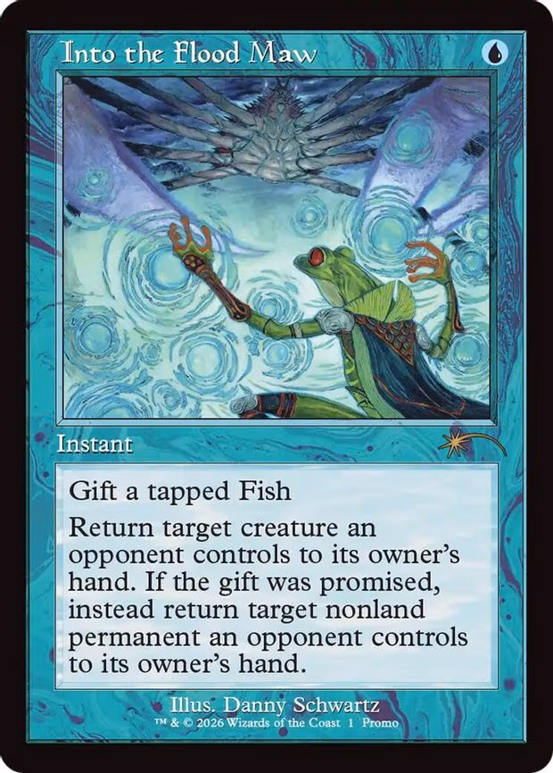 Into the Flood Maw (Retro Frame)