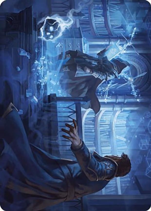 Intrude on the Mind Art Card