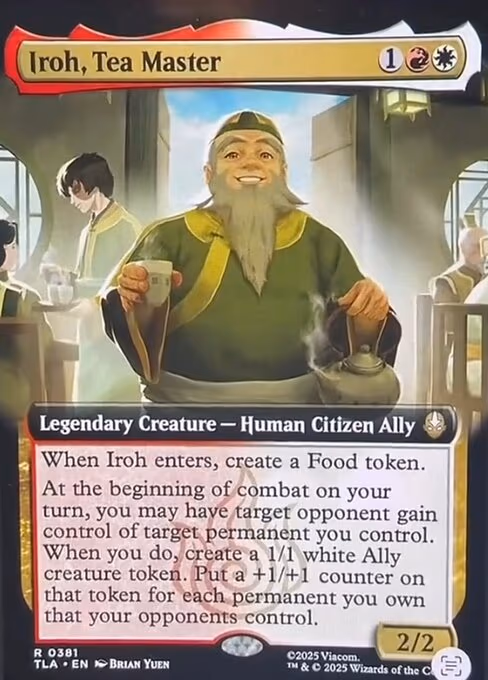 Iroh, Tea Master
