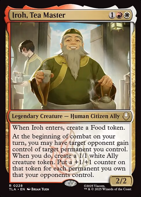 Iroh, Tea Master