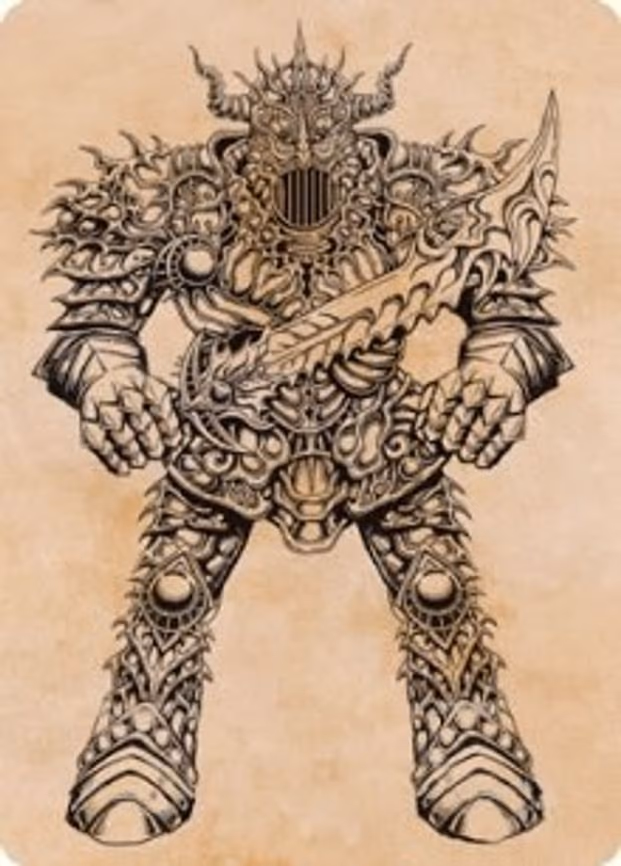 Iron Golem (Showcase) Art Card
