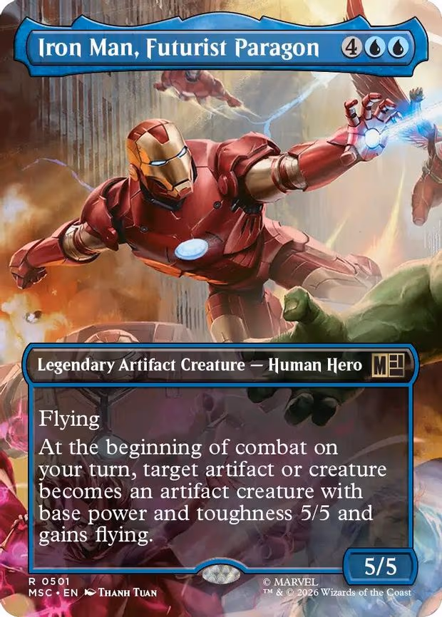 Iron Man, Futurist Paragon - R (501)