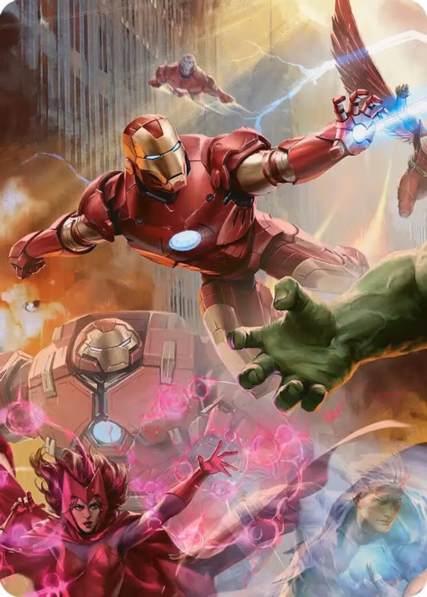 Iron Man, Futurist Paragon Art Card - S (1)
