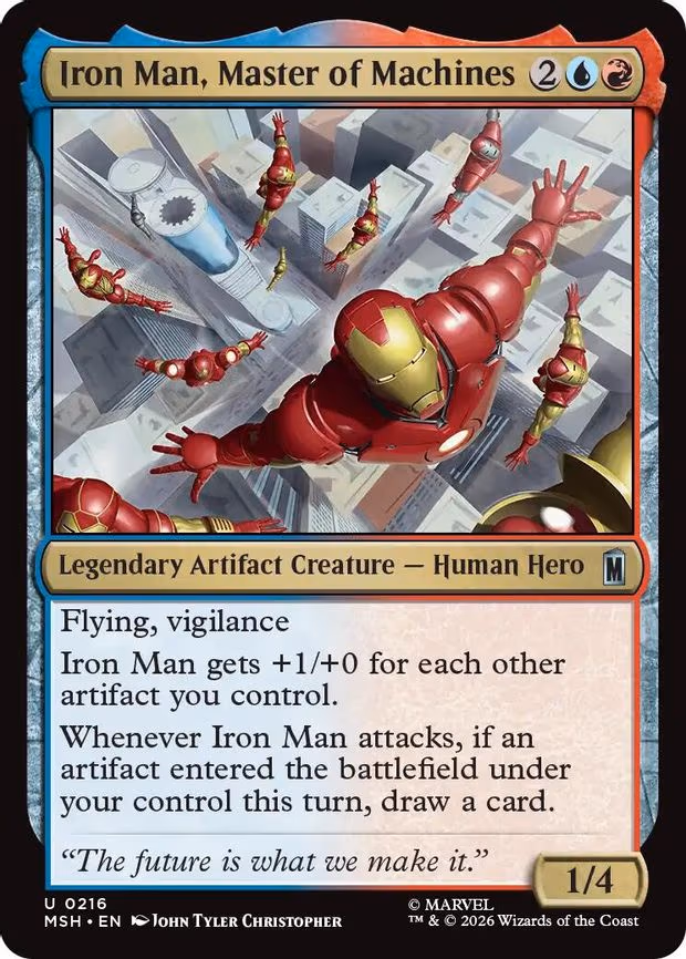 Iron Man, Master of Machines - U (216)