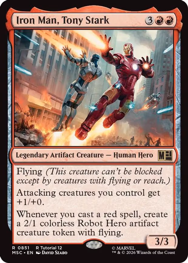 Iron Man, Tony Stark - R (851)
