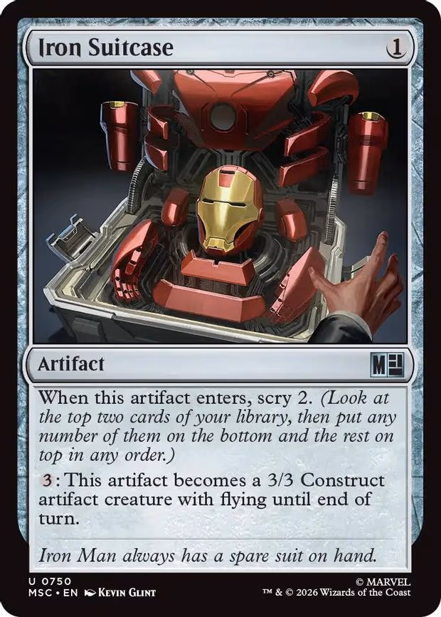 Iron Suitcase - U (750)