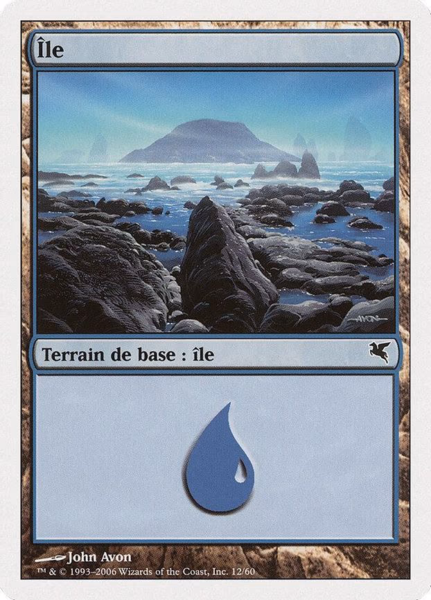 Island (French) - "Ile" - L (H12)